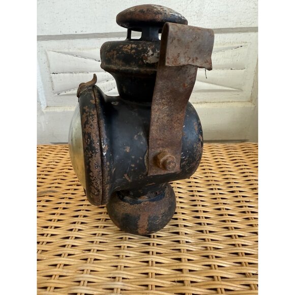 Antique 1900's Ford Model T Auto Car Light Kerosene Oil Lamp Carriage Lantern - Picture 4 of 13